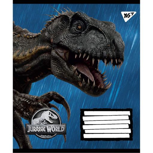 Зошити учнівські 60 аркушів лінія. YES Jurassic World. Genetic failure, зошит дя записів 10 шт. в упаковці (1479921)