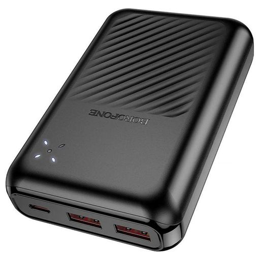 Портативний ЗП Power Bank Borofone BJ30A Starlight 22.5W+PD20W 20000 mAh Black (1479924)