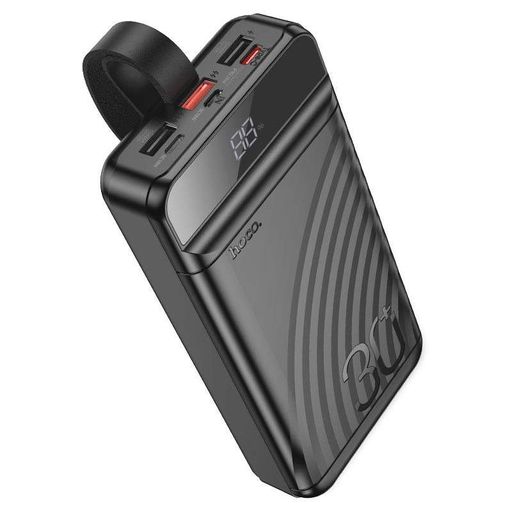 Портативний ЗП Power Bank Hoco J123B Element 22.5W+PD20W 30000 mAh Black (1481892)