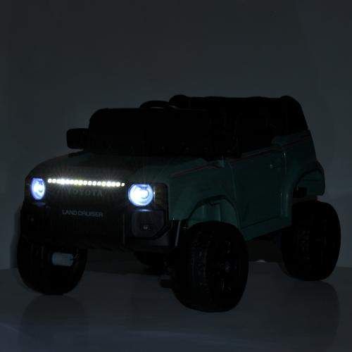 Дитячий електромобіль Bambi Racer Джип 2155EBLR-4(24V) Синій, шкіряне сидіння, EVA колеса, повний привід (1481924)