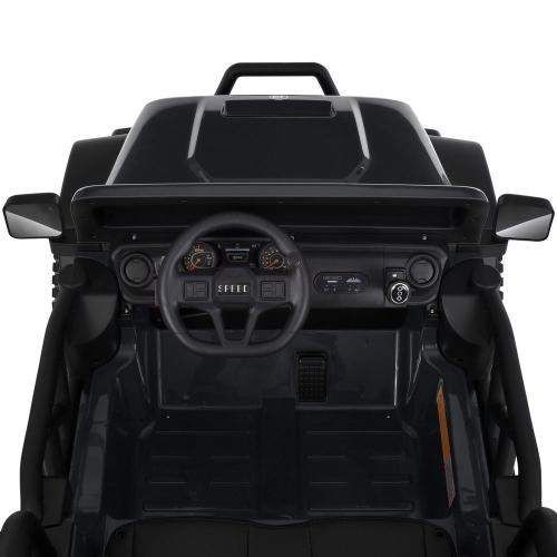 Детский электромобиль Bambi Racer Джип M 6065EBLR-2 черный, 24V7Ah, 2 двигателя 200W, 2 места (1481985)