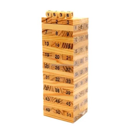 Настільна гра Danko Toys Number Tower, від 5 років (NT-01U)
