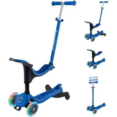 Самокат Globber Go Up Sporty 360 колеса з підсвіткою Синій (456-600) (1485403)