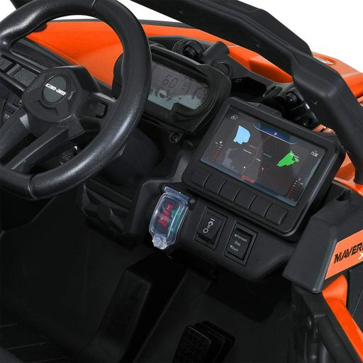 Дитячий електромобіль Bambi Racer M 5099EBLR-7, помаранчевий, 4 мотори 200W, акумулятор 24V7AH, EVA колеса (1485597)