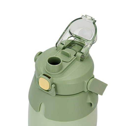 Термос Fissman 800 мл, колір зелений нержавіюча сталь (9863) (1486853)