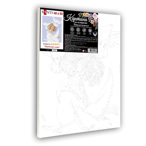 Картина по номерам Предвестники мира, 40x50 см., SANTI (954258) (1487635)