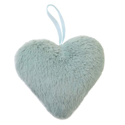 Сердце Yes Fun пушистое ментоловое 15 см код: 973555 (1488024)