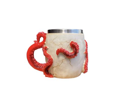 Чашка 3D Череп із Восьминогом 400 мл (код: SKU-2214498430) (1488915)