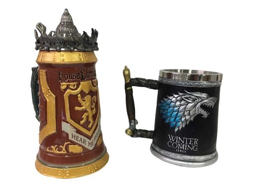 Подарунковий набір Кухоль Game Of Thrones House Lannister і Кухоль Winter Is Coming Stark Будинок Старків (код: SKU-1380310187) (1489281)