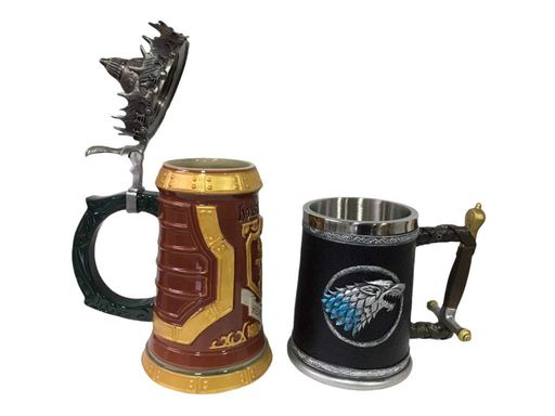 Подарунковий набір Кухоль Game Of Thrones House Lannister і Кухоль Winter Is Coming Stark Будинок Старків (код: SKU-1380310187) (1489281)