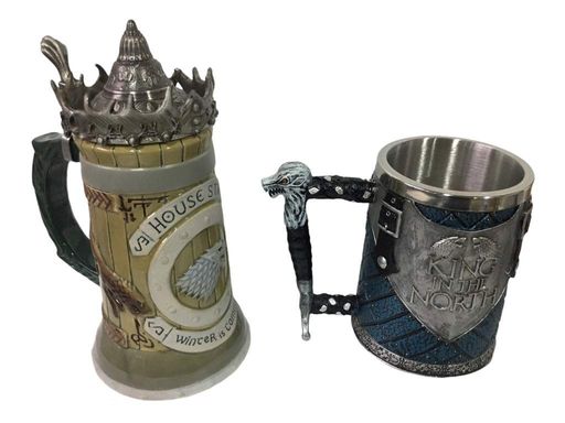 Подарунковий набір Кухоль Game Of Thrones House Stark Гра Престолів Дім Старків і King In The North Король (код: SKU-1380329118) (1489292)
