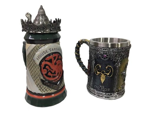 Подарунковий набір Кухоль Game Of Thrones House Targaryen Fire And Blood Гра Престолів і Winter Coming (код: SKU-1380350022) (1489302)
