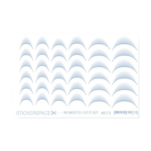 Наклейки для дизайна ногтей StickersSpace Sliders (0173)