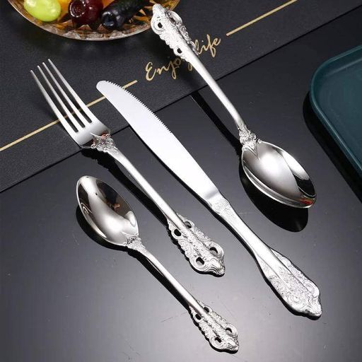 Набір столових приладів Gold Vintage (на 6 персон) (код: SKU-1699143524) (1489796)