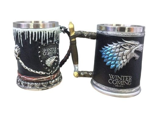 Подарунковий набір Чашка Келих 3D Гра Престолів Game Of Thrones Winter Is Coming Stark Старк (код: SKU-1501239098) (1489832)
