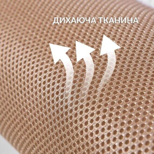 Подушка ортопедическая с валиком с гречневой шелухой белая 50х70 чехол на молнии Гречневый Комфорт IDEIA 8-35627 (1490108)