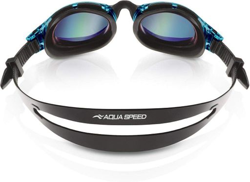 Окуляри для плавання Aqua Speed TRITON 2.0 MIRROR 60412 чорний, бірюзовий Уні OSFM (1490277)
