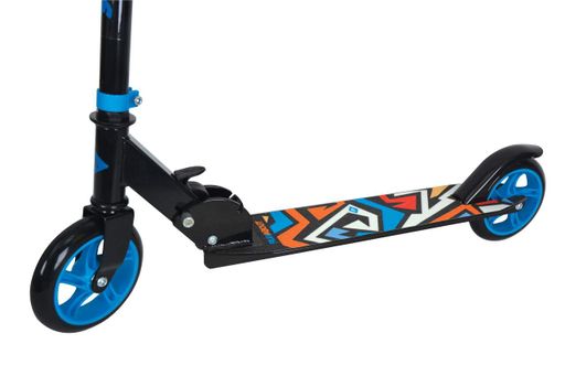 Міський самокат Schildkröt City Scooter RunAbout 145mm Black/Blue чорно-блакитний Уні Max:60 кг (1490306)