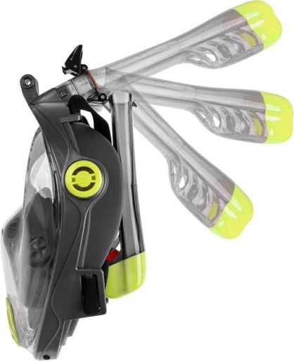 Повнолицьова маска Aqua Speed SPECTRA 2.0 9921 чорний, жовтий Уні L/XL (1490311)