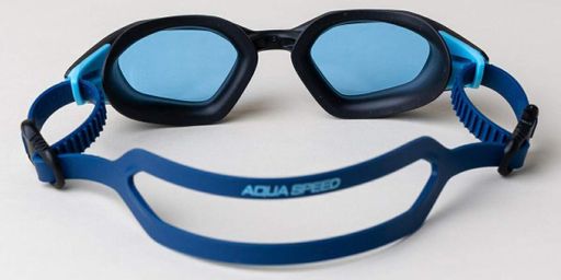 Окуляри для плавання Aqua Speed CYCLONE 61434 чорний, синій, бірюзовий Уні OFSM (1490737)