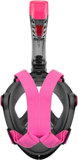 Повнолицьова маска Aqua Speed SPECTRA 2.0 9912 чорний, рожевий Уні S/M (1490912)