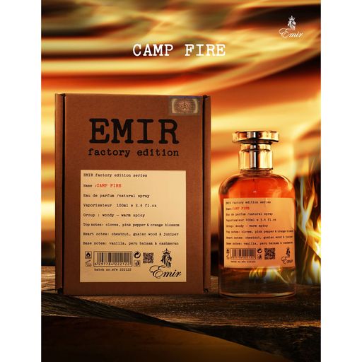Paris Corner Emir Factory Edition Camp Fire Парфюмированная вода мужская, 100 мл