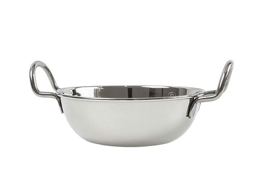 Миска с ручками 450 мл из нержавеющей стали PNK_1018 (1492968)