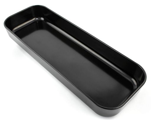 Блюдо для викладки продуктів 457 x 160 x 65 мм, чорне PNK_569 (1493092)