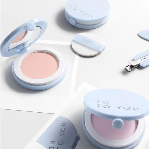 Пресована пудра для обличчя INTO YOU Mini Pressed Powder, 3.5 г
