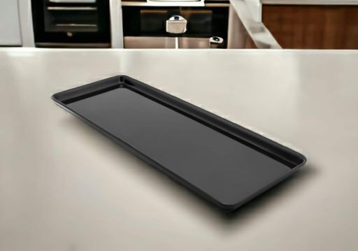 Поднос из меламина 50x18x1,7 см черный (1494433)