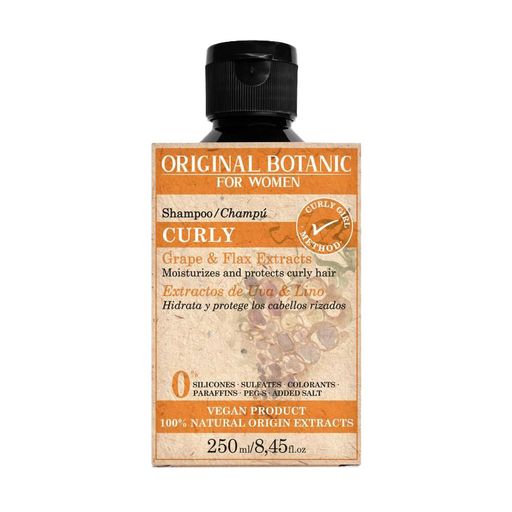 Шампунь Original Botanic For Women Curly Shampoo для кучерявого волосся, 250 мл