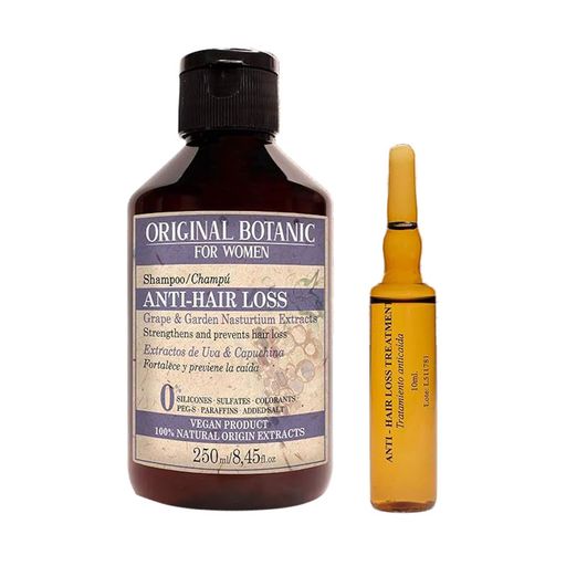 Набор Original Botanic Anti-Hair Loss против выпадения волос (шампунь, 250 мл + лосьон, 12*10 мл)