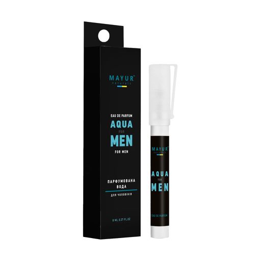 Mayur Aqua For Men Парфюмированная вода мужская, 8 мл