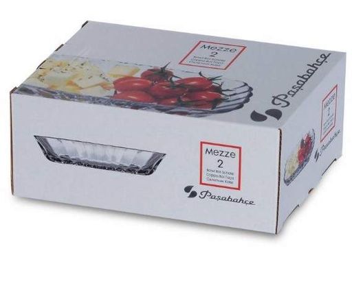 Набір салатників Mezze 179х114мм 2шт Pasabahce 53392 (1497053)