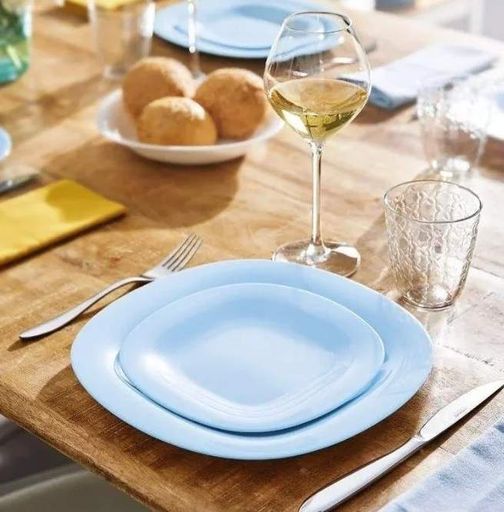 Тарілка десертна Carine Light Blue 190 мм Luminarc P4245 (1499341)