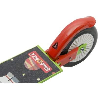Самокат Bimbo Bike Cosmos 12`, черный/зеленый (75801-IS) (1503186)
