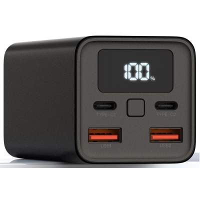 Батарея универсальная XO 20000mAh, PD/65W for laptop, QC/22.5W, black (PB97_Black) (1503191)