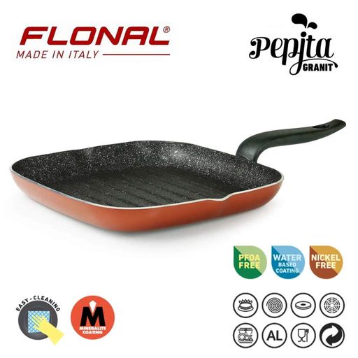 Сковорода Flonal Pepita Granit Grill 28x28 см (m484754) (1504308)