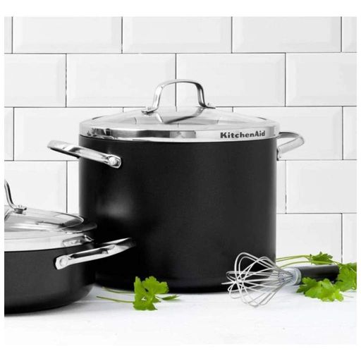 Кастрюля KitchenAid Aluline 24 см 8 л з керамічним покриттям (m484692) (1504497)
