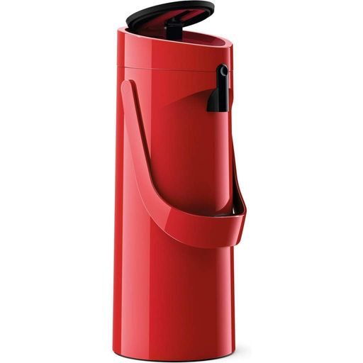 Термос Tefal Ponza Pump, 1.9л, пластик, стекло, красный (m476890) (1504705)