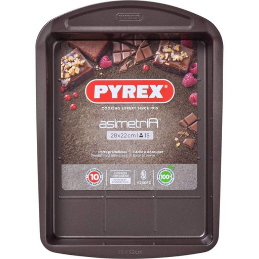 Форма для выпечки Pyrex Asimetria 28 х 22 см 15 порцій (m443425) (1504794)