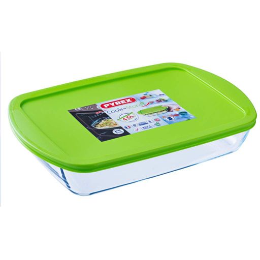 Форма для выпечки Pyrex Cook Store прямоугольная с крышкой 40 х 27 х 7 см 4.5 л (m495186) (1505060)