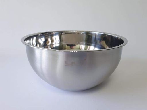 Миска кухонная из нержавеющей стали глубокая матовая D 25,5 cm H 12 cm 3,9 литра для столовой Нержавейка (1507122)