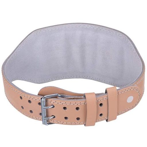 Пояс атлетичний шкіряний Zelart SB-165101 L Помаранчевий (34363014) (1507552)