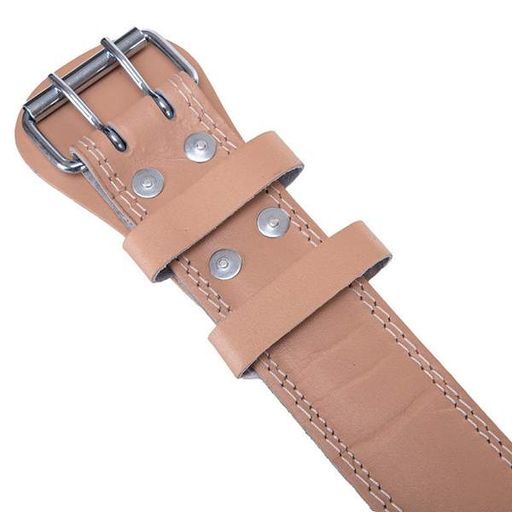Пояс атлетичний шкіряний Zelart SB-165101 S Помаранчевий (34363014) (1507553)