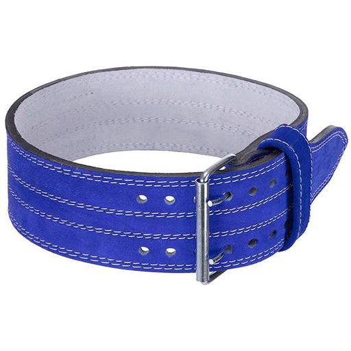 Пояс атлетичний шкіряний Zelart SB-165155 XXL Синій (34363017) (1507561)