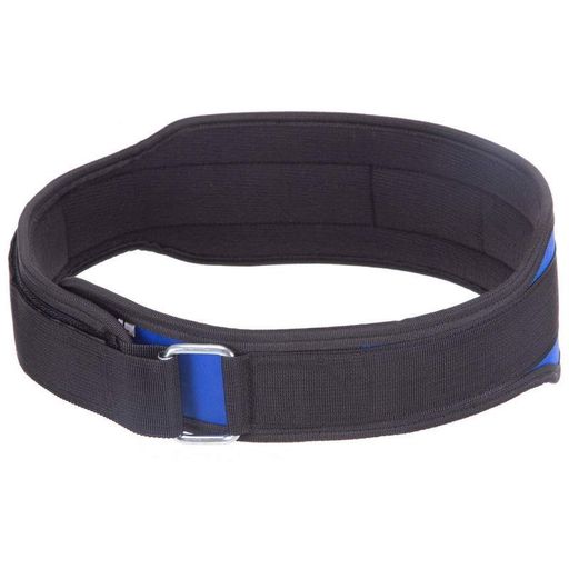 Пояс атлетичний посилений регульований Zelart SB-165521 L Синій (34363044) (1507617)