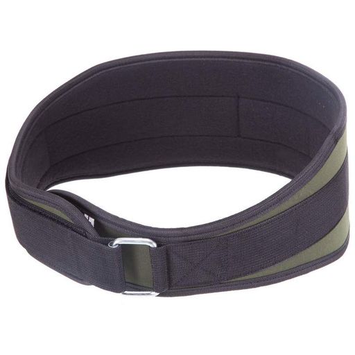 Пояс атлетичний посилений регульований Zelart SB-165537 XS Чорно-оливковий (34363045) (1507624)