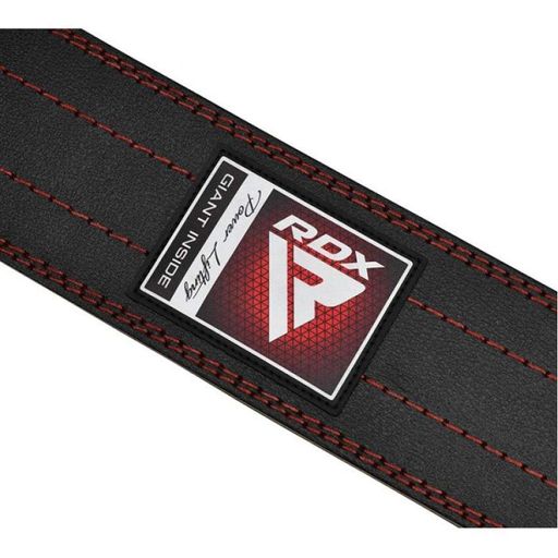 Пояс для важкої атлетики RDX Leather L Чорний (34260007) (1507626)