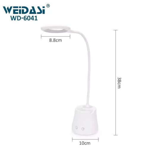 Настільна лампа Weidasi WD-6041 1200mAh 16smd 3W 198lm White (1507739)
